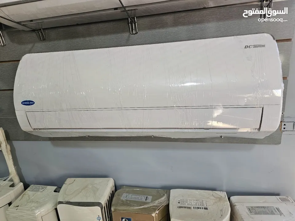 مكيف 1 طن مستعمل بحالة الوكاله  REYX مصنع ميديا فل انفيرتر توب نضافه شامل التركيب