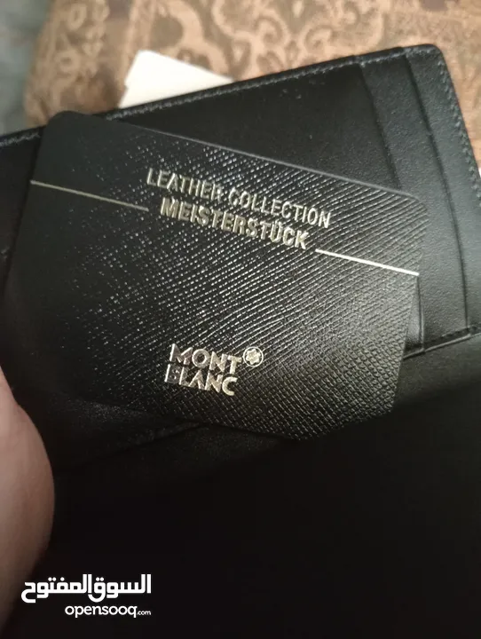 محفظة مونتبلانك جديده غير مستعملة  Montblanc wallet