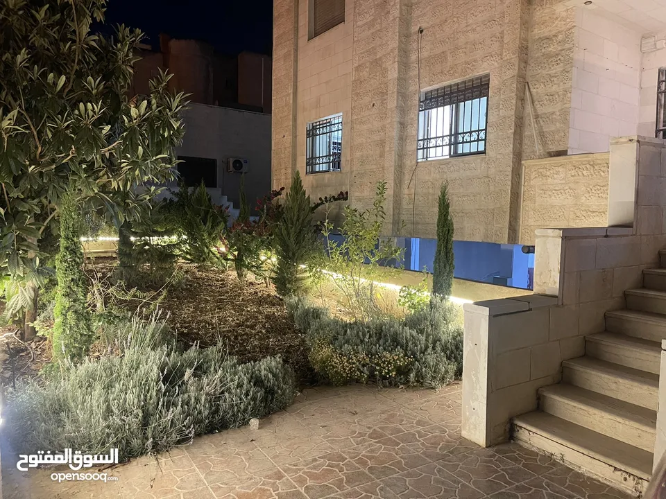 شقه بمدخل مستقل فاخره ومميزه  طابق ارضي مجمع عمان جديد