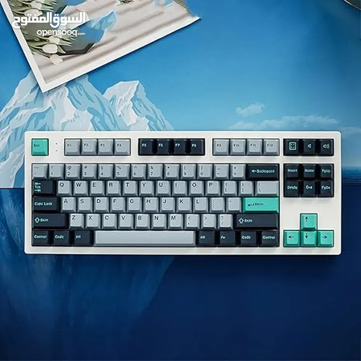 كيكابس (أغطية المفاتيح ) 172 حبة مناسب لكيبورد ميكانيكال 61/64/87/104/108 cherry profile keycaps