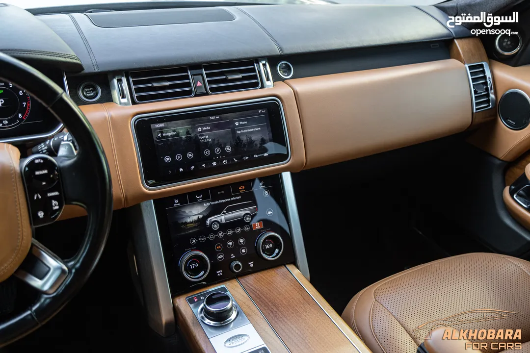 Range Rover Vogue 2019 Autobiography Black package   السيارة وارد الماني و بحالة ممتازة جدا