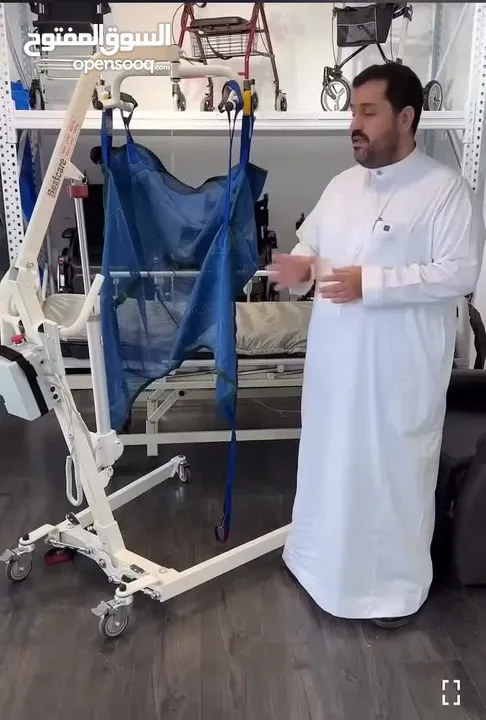ونش كهربائي  " رافعة مريض " نخب اول قوي ويتحمل اوزان عالية