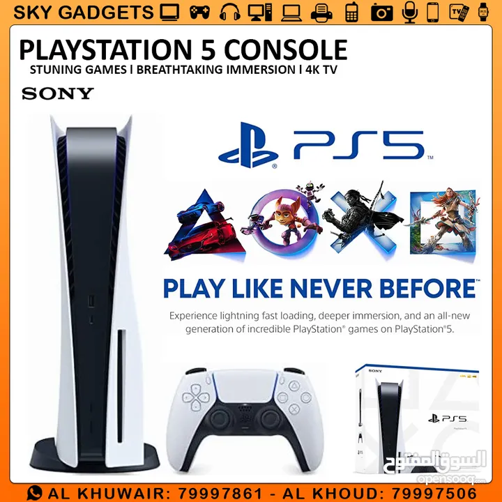 Sony PlayStation 5 (PS5) ll Brand-New ll