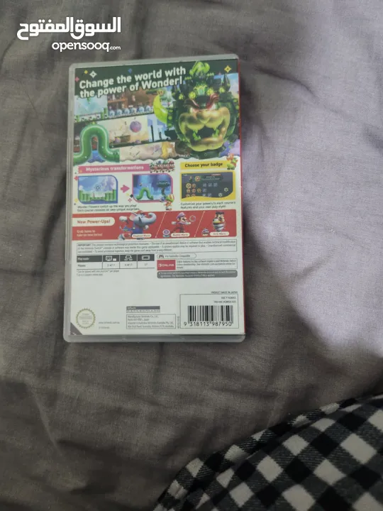لعبة نينتندو سويتش super Mario Wonderنينتندو سويتش مع كينترولار