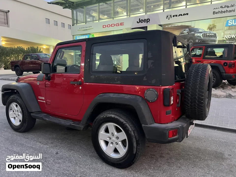 للبيع جيب رانجلر موديل 2008 سبورت