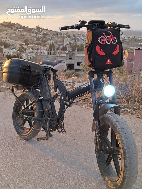 بسكليت كهربائية مستعمل 5 شهور فقط نظيف مش ناقصو ولا برغي