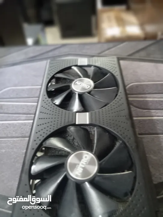 كرت شاشة رهييييب للفئة المتوسطة RX570 (8GB) الجهاز شبه كرتونة الصور بتحكي والأداء اجمل عرض لاسبووووع