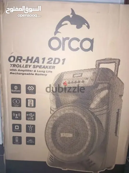 orca speaker brand new with multiple specifications