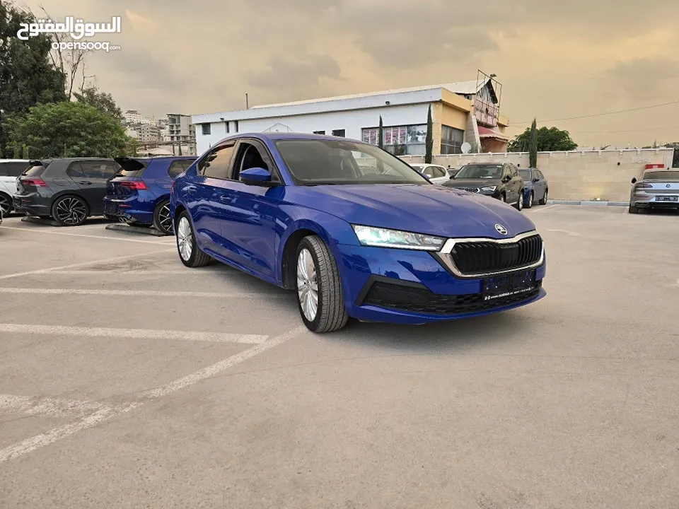 سكودا اوكتافيا ترخيص 2021 محرك 1500 بنزين جير أوتوماتيك  150 حصان