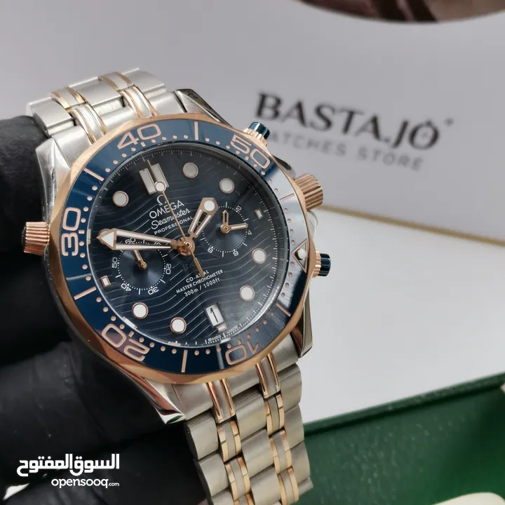 تخفيضات  على ساعات اوميجا اصدارات جديدة  2024 omega اوتوماتيك كوبي سوبر ماستر  Available Sae master