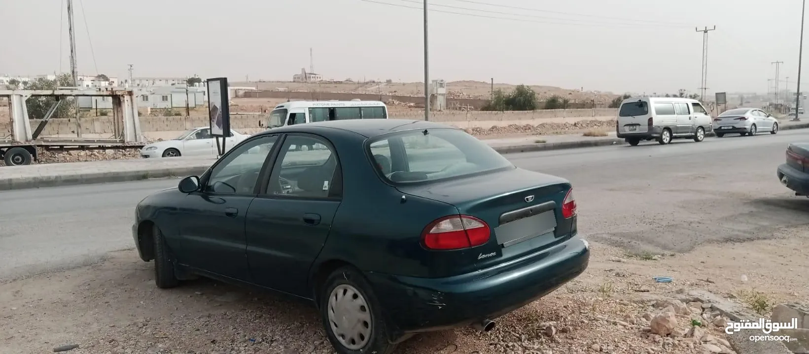 دايو لانوس ممتاز جدا مرخصه جديد ولا محتاجه اشي شغل ومشي ماتور 1500مكيف ممتاز