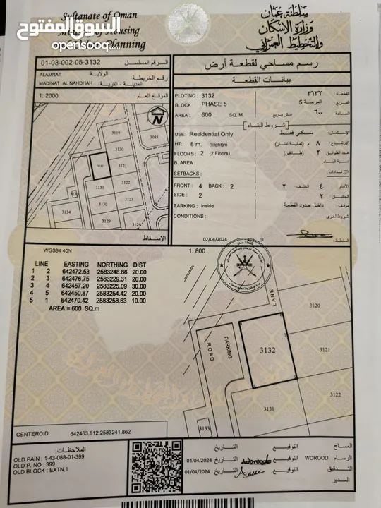 للبيع ارض سكنـــــية في حي الطيبين 1 وسطيه بكل الخدمات فرررصه للبناء