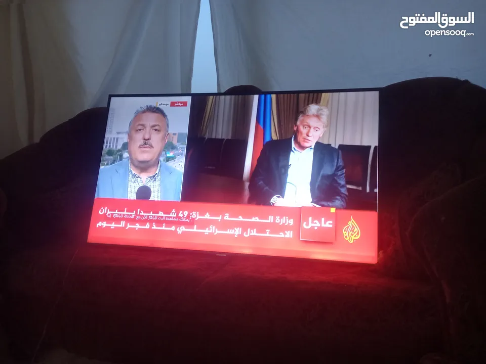 شاشه حجم 58 سامسونج سمارت للبيع