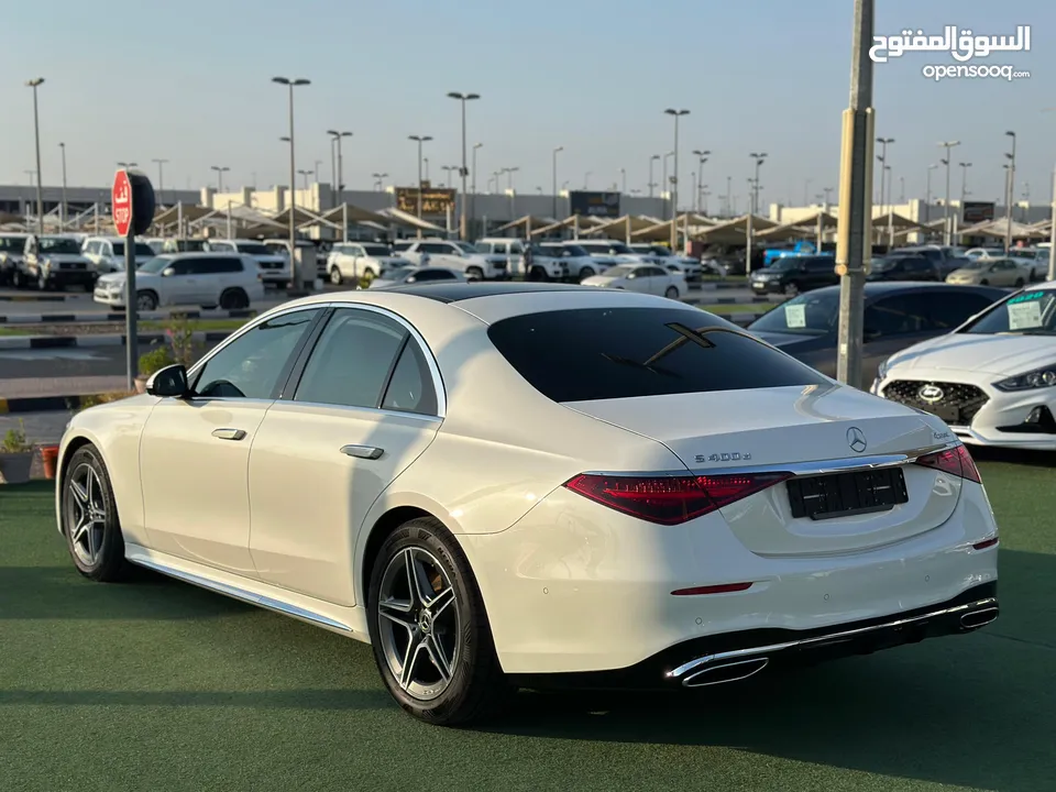 Mercedes-Benz s400 d 4matic - 2022--‎-مرسيدس بنز s400 d 4maitc-2022-حالة ممتازة