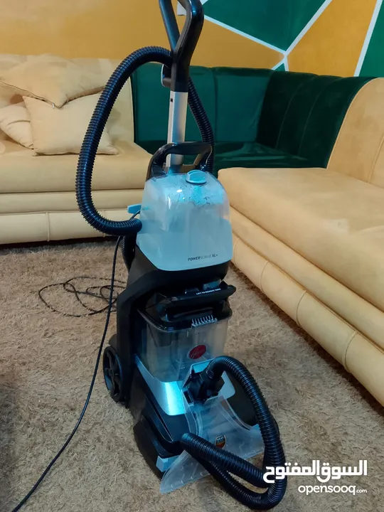 مكنسة غسيل السجاد والكنب  اصدار  2025 آخر اصدار ، صناعية تتحمل ضغط عالي استعمال أقل من شهر  مكفوله