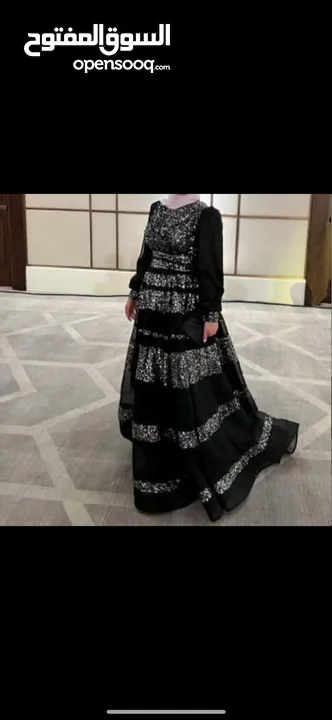 فستان فخم ملبوس مرة