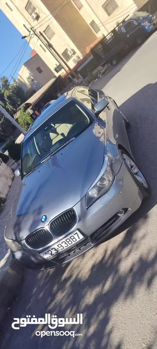 بي ام دبليو 525i فحص كامل 7جيد 2007  فل الفل كامل اعلى صنف BMW e60