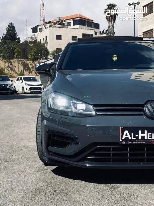 جولف Golf Tsi MK7.5 موديل 2018  بحالة الوكالة تسيير 2021  السيارة فللل اضافات