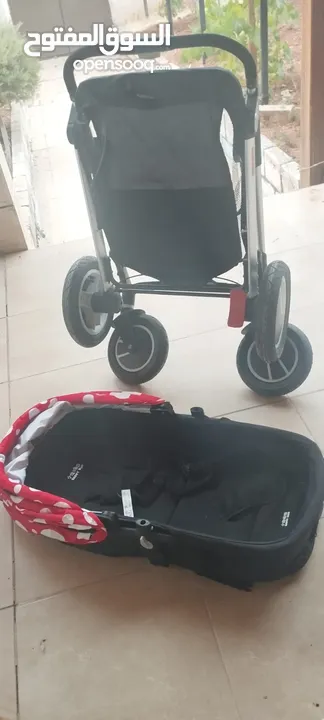 عرباية اطفال للبيع بحالة الوكالة للبيع بداعي السفر وبتزبط كوت 2 ب1