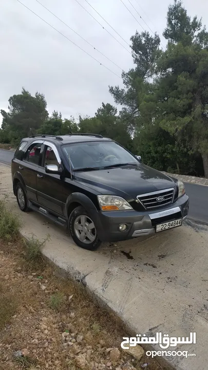 كيا سورينتو 2008 4x4 فحص كامل المطلوب 7500 قابل للبدل حسب نوع السياره وفحصه