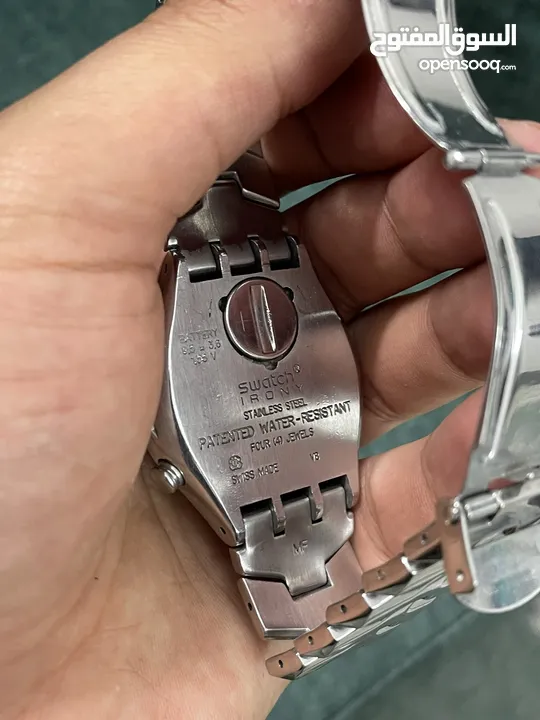 ساعة نوع سواتش swatch سويسرية أصلية