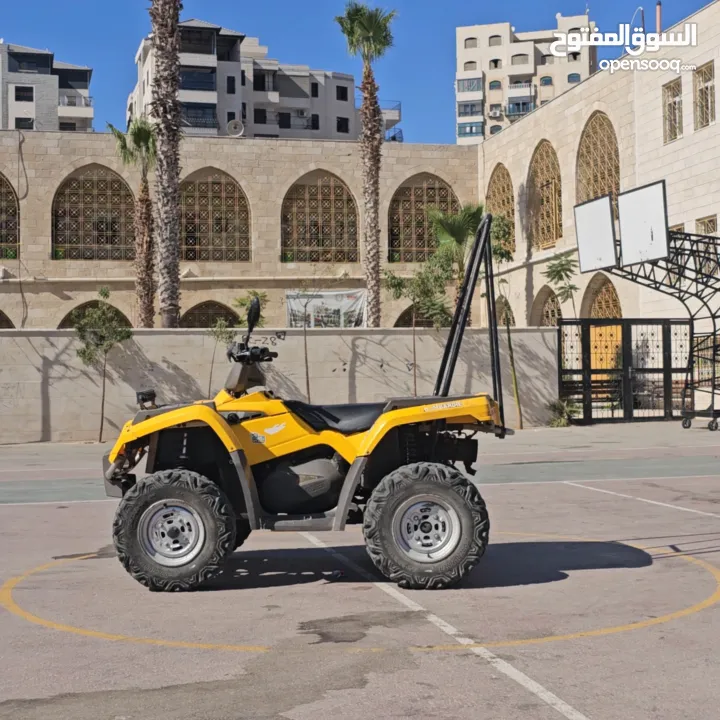 تركترون  بمبادير دفع رباعي  بنزين  2014 450cc