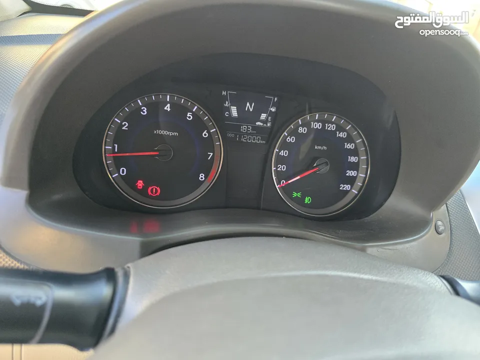 هونداي اكسنت 2014 فحص كامل 7 جيد عداد 112km محرك 1600cc مالك 1