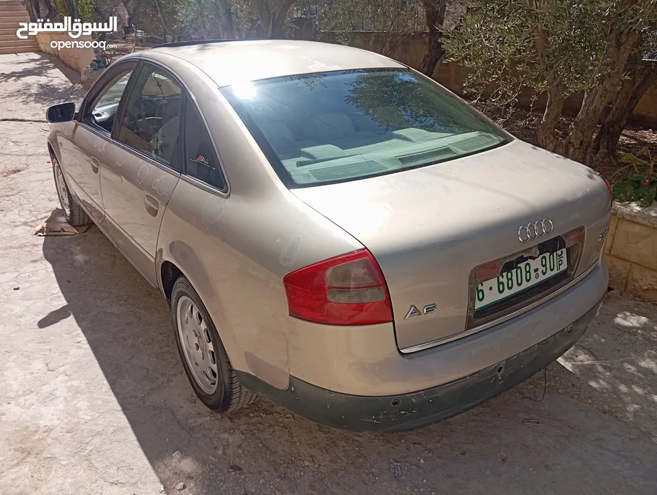 أودي a6 2400 موديل 2002  للبيع السعر على 25000على نقدي الله يبارك لصاحب نصيب