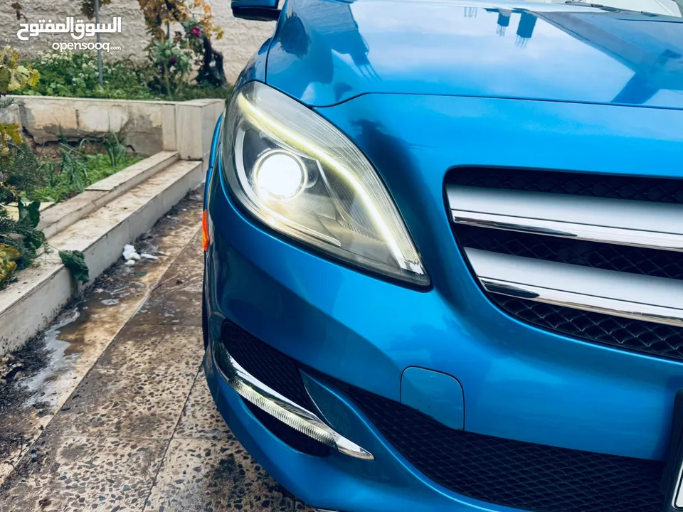 mercedes b250 electric 2014 مرسيدس كهرباء