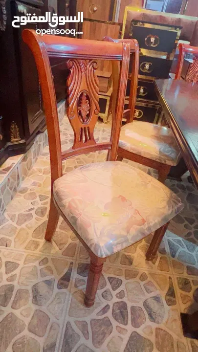 طاوله سفره 6كراسي