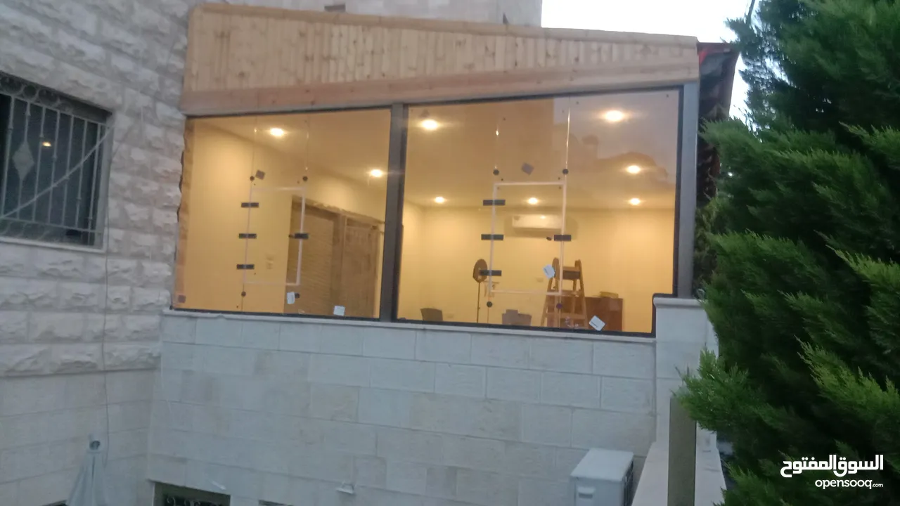 عمر ضمره للمرايا والسيكوريت والستانلس ستيل فولدنج شوارت اعمال الزجاج