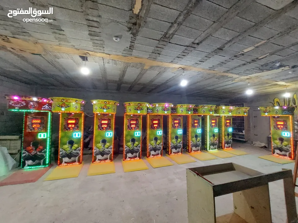 ماكينة بوكس عمله نقديه تايقر بنش بوكسنج