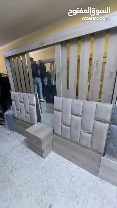 غرف نوم لاتيه وخشب لامينت بسعر حرق جديد غير مستعمل
