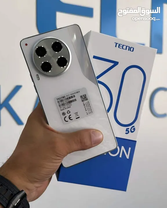 مع سماعه بلوتوث مستعمل ايام Kamon 30 5G رام 24 جيجا 512 مكفول أغراضة والكرتونه الأصلية متوفر توصيل