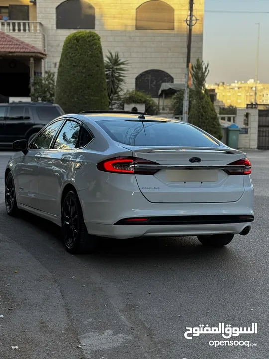 فورد فيوجن موديل 2018 فحص ثلاث جيد ... مضروب الراسيه خلفي.. استخدام شخصي... بحاله الوكاله..