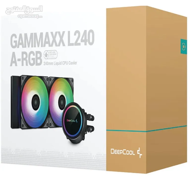 DEEPCOOL GAMMAXX L240 A-RGB AIO Liquid Cooler Anti-Leak Technology