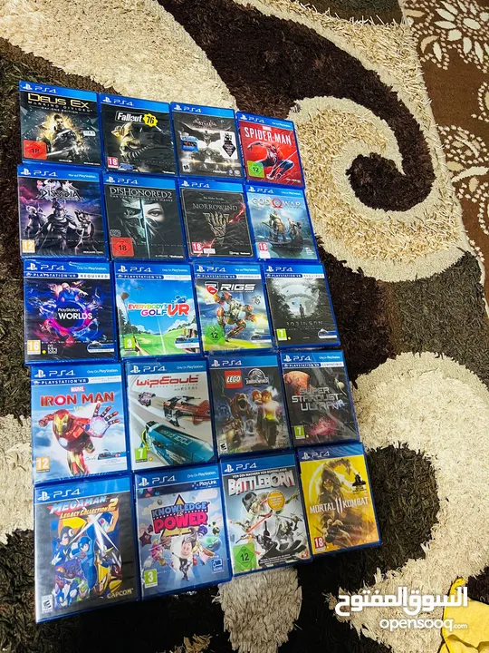 سيديات ألعاب بلاسيتشن 5/4