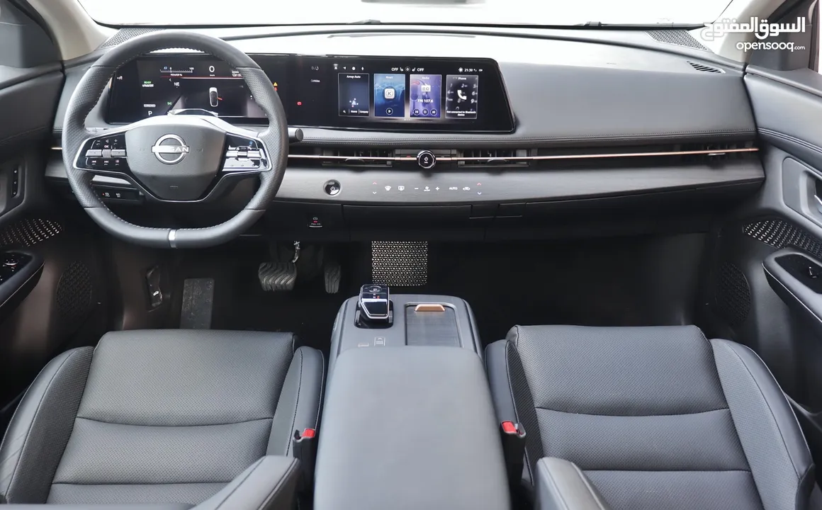 NISSAN AIRYA نيسان اريا كهربائيه 2022 كفالة مجموعة بسطامي والصاحب 3 سنوات او 100000كم