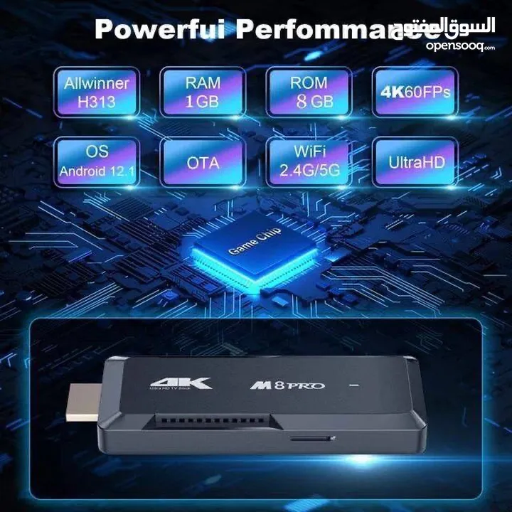 TV Box Game Stick 2 in 1 M8 PRO