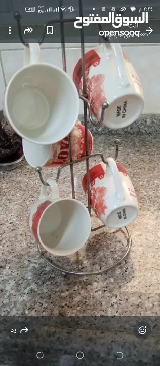 صينيه وفناجين ومجات للبيع