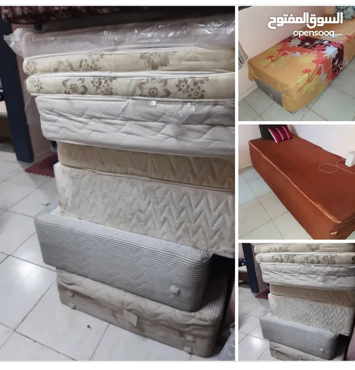 5 beds with mattress for sale