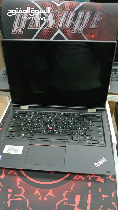 Lenovo L390YOGA core i5 TH8 اجهزه بحاله الزيرو مع 360درجه مع قلم