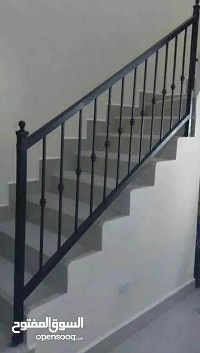 تركيب أنواع جوده لحواجز الدرج والبلكونات