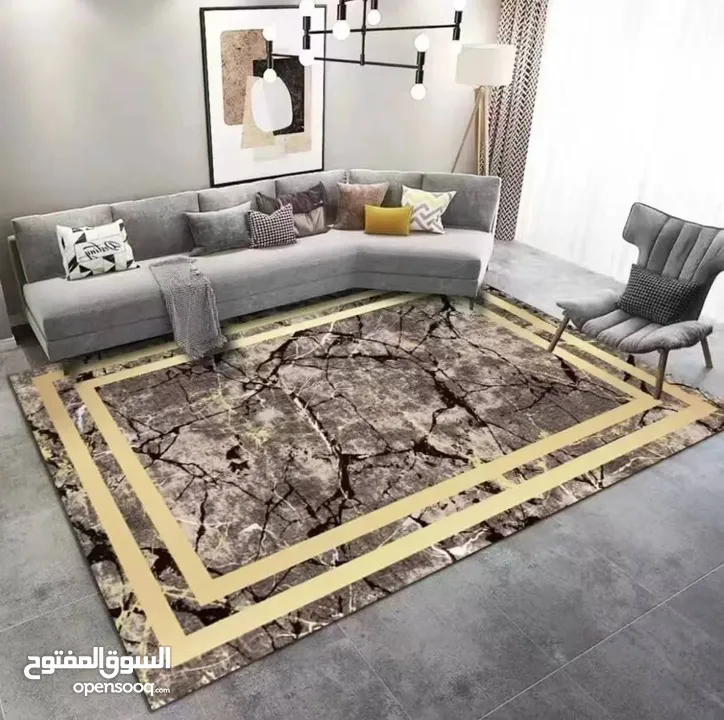 سجاد صيفي مع أرضية مانعة للانزلاق