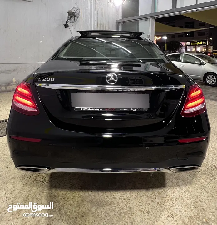 مرسيدس e200 2017 وارد غرغور  عداد 55000