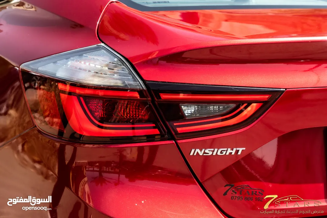 Honda insight touring 2021 فحص كامل دون ملاحظات 7 جيد