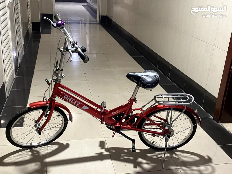 Original Rally Bycycle for 10 to 15 years old children like new. Used once for Aed 220. 00. FOLDABLE