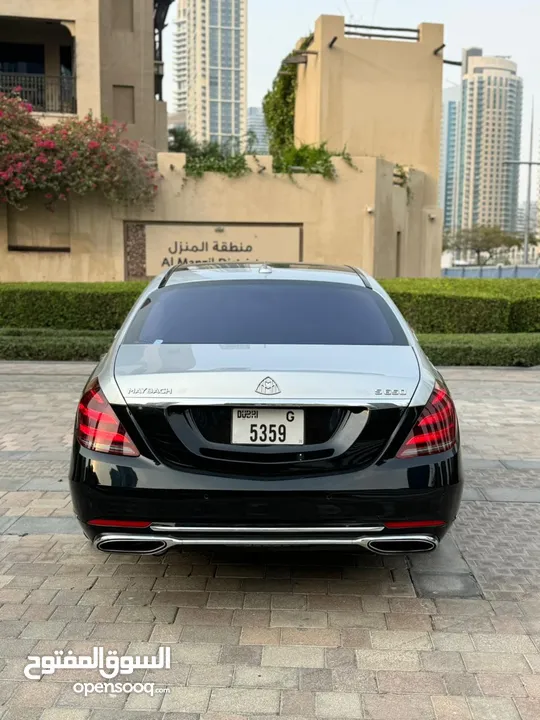 Mercedes S550 Large Maybach outside and inside