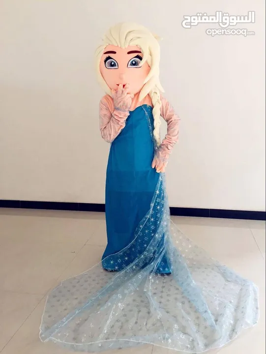 لباس تنكري لحفلات الاطفال  الحجم فري سايز جديد