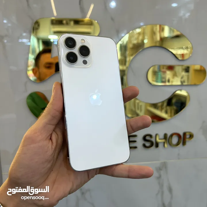 iPhone 13 Promax 128GB / Battery : 82% مستعمل بحالة الوكالة كل اشي شغال غير مصلح